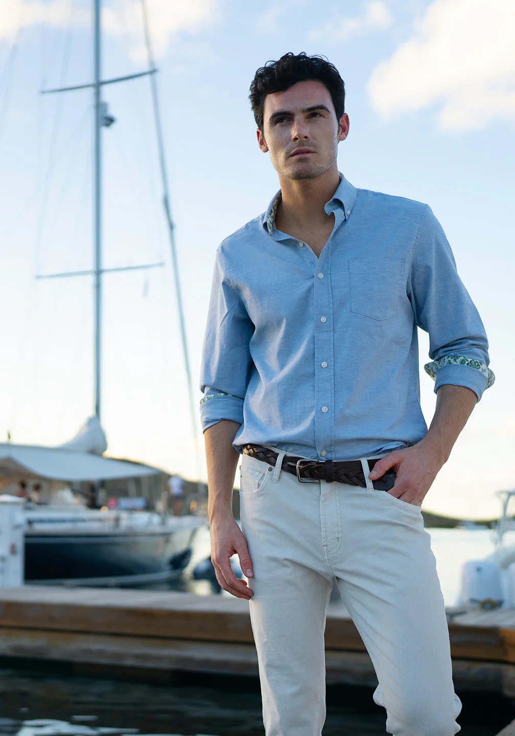 Airotec® Stretch Oxford Long Sleeve Shirt - Tailor Vintage